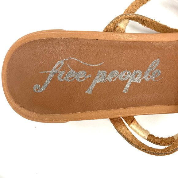 NWT Free People lace up sandals - Picture 5 of 9